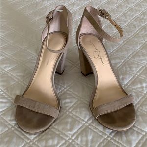 Jessica Simpson Monrae Suede Sandals